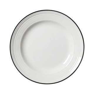 Talerz płytki Bead Black Band 165 mm Steelite