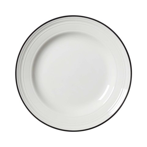 Talerz płytki Bead Black Band 165 mm Steelite