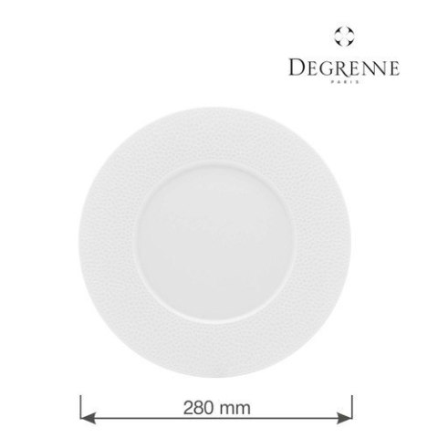 Talerz płytki Collection L Fragment Blanc, 280 mm Degrenne