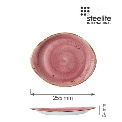 Talerz płytki Craft Raspberry 255 mm Steelite