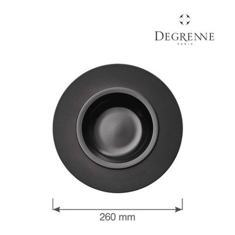 Talerz płytki Gourmet Bahia Onyx, 260 mm Degrenne