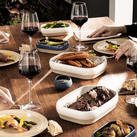 Talerz płytki Gourmet Bahia Pierre De Lune, 230 mm Degrenne