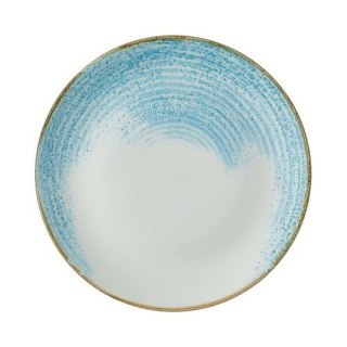 Talerz płytki Homespun Accents Aquamarine, 260mm Churchill