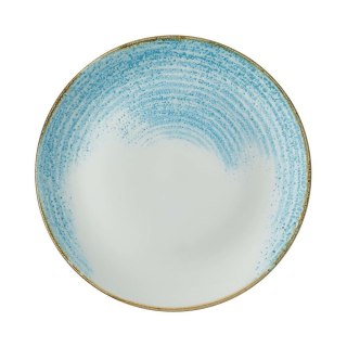 Talerz płytki Homespun Accents Aquamarine, 260mm Churchill