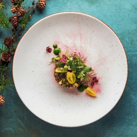 Talerz płytki Opal 210 mm Fine Dine