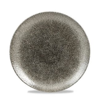 Talerz płytki Raku Quartz Black 217 mm Churchill