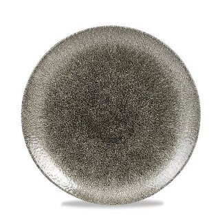 Talerz płytki Raku Quartz Black 288 mm Churchill