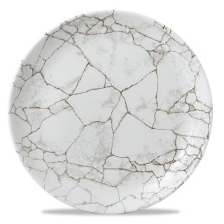 Talerz płytki Studio Prints Kintsugi Agate Grey 288 mm Churchill