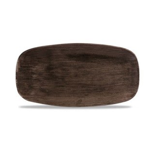 Talerz prostokątny Stonecast Patina Iron Black 298x153 mm Churchill
