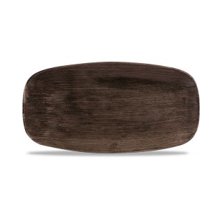 Talerz prostokątny Stonecast Patina Iron Black 298x153 mm Churchill