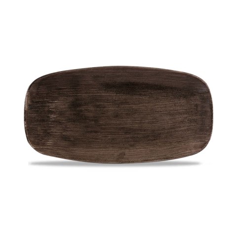Talerz prostokątny Stonecast Patina Iron Black 298x153 mm Churchill