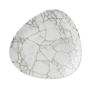 Talerz trójkątny Studio Prints Kintsugi Agate Grey 265 mm Churchill