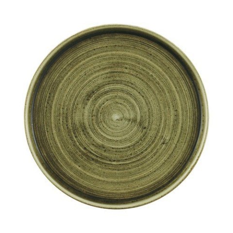 Talerz z wysokim rantem Plume Green, 210mm Churchill