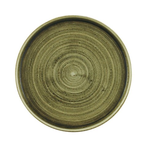 Talerz z wysokim rantem Plume Green, 210mm Churchill