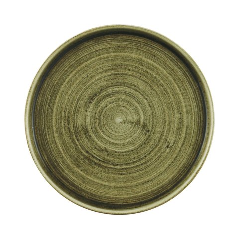 Talerz z wysokim rantem Plume Green, 210mm Churchill