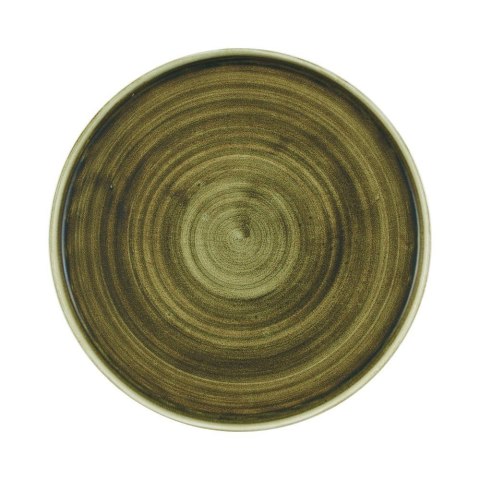 Talerz z wysokim rantem Plume Green, 260mm Churchill