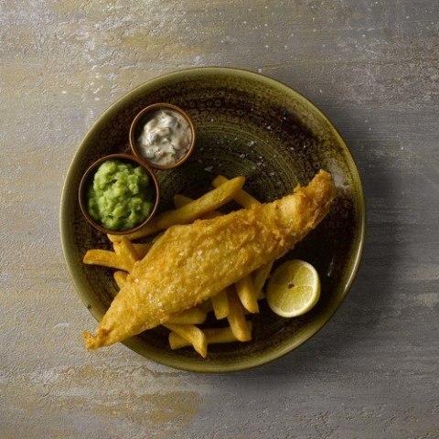 Talerz z wysokim rantem Plume Green, 260mm Churchill