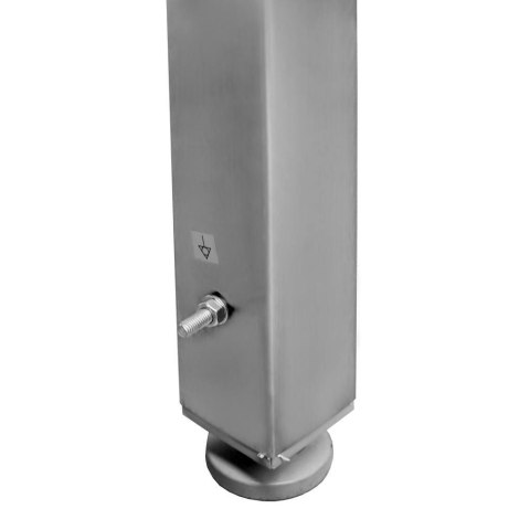 Basen gastronomiczny spawany jednokomorowy 60x60x85 stal inox MTP001983