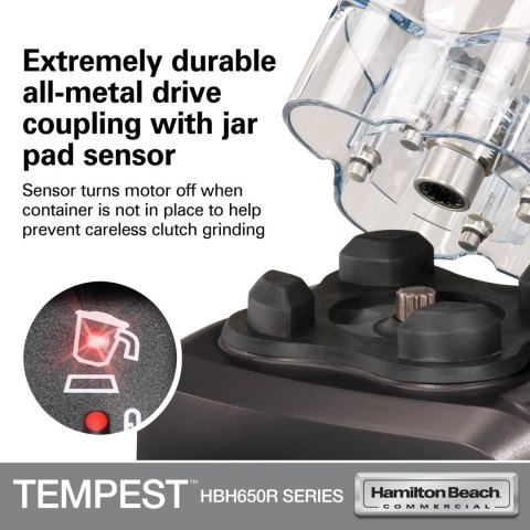 Blender Barmański Hamilton Beach Commercial Tempest 1,8l 1200W | FINE DINE HBH650R-CE