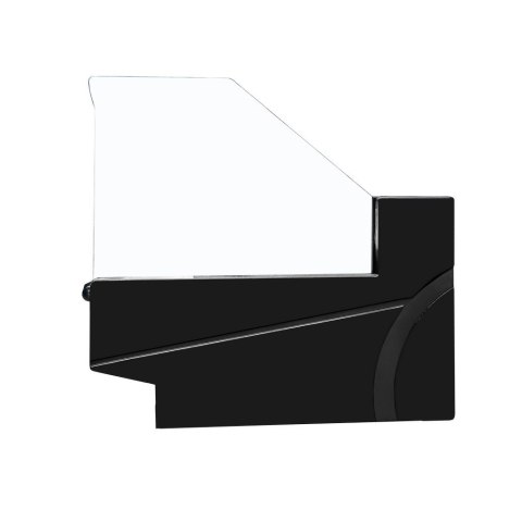 Bok regału Laura EM czarny prawy panel boczny CHNT5