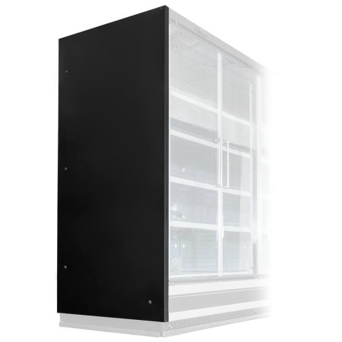 Bok regału chłodniczego Hugo prawy 85x204 cm panel boczny MTP001081