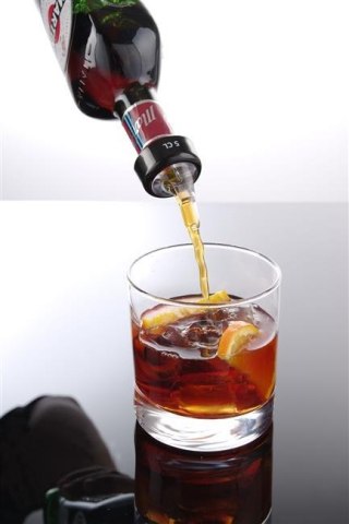 Dozownik do butelek z kulką BarUp 0,05L 2 szt