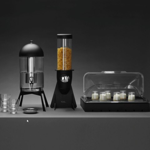 Dyspenser do Płatków Skiatos Black | FINE DINE 171523