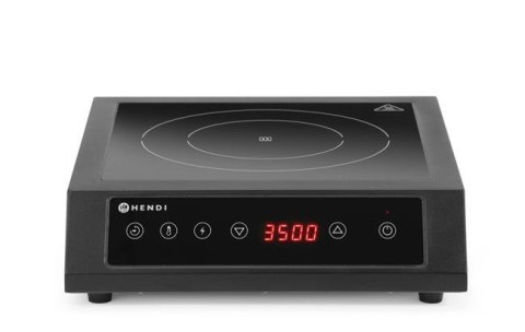 Kuchenka indukcyjna 3500D XL czarna 230V/3500W Hendi 239957