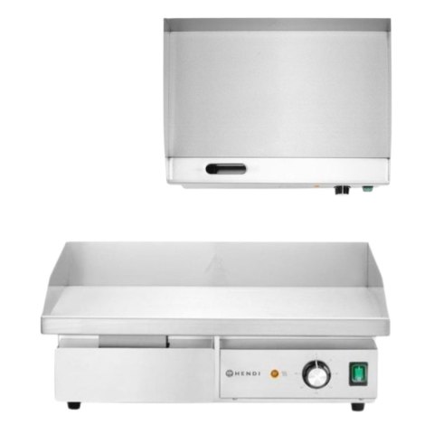 Płyta grillowa żebrowana gładka 230V/3000W Hendi Budget Line 154977