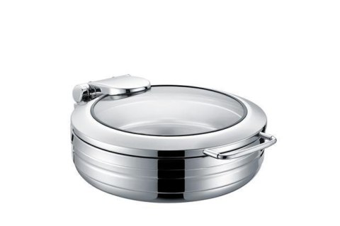 Podgrzewacz Indukcyjny Okrągły 6 L ze Szklaną Pokrywą Deluxe Eco | FINE DINE 204863