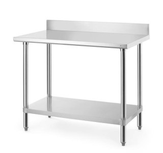 Stół Przyścienny z Półką 1000x600x950 / 100x60x95 Budget Line Hendi 817568