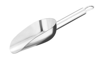 Szufelka , BarUp, 0,36L, srebrny, 335x100mm