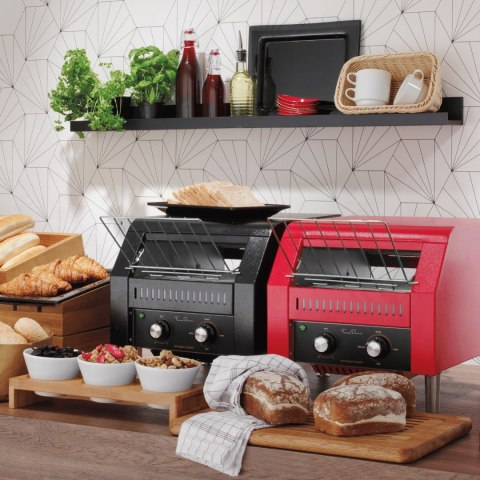 Toster Przelotowy Czarny 2200W 3 Tryby | FINE DINE 261323