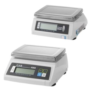 Waga wodoodporna z legalizacją CAS Zakres 2 kg 278x317x141 Hendi 580363