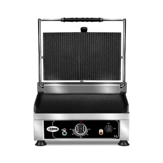 Elektryczny Grill Kontaktowy Gładko-Ryflowany 2500W GMG KG 2735 G