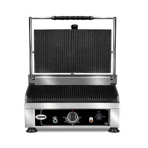 Elektryczny Grill Kontaktowy Ryflowany 3000W GMG KG 2745 E