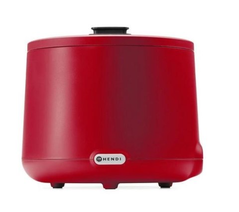 Kociołek Do Zupy UNIQ 8l Czerwony Hendi Podgrzewacz Bufetowy 860571