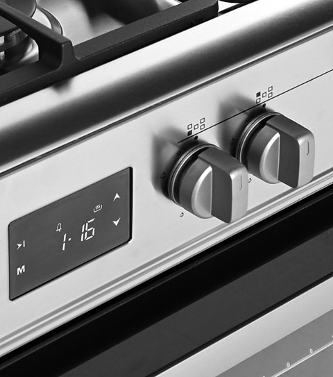 Kuchenka Gazowa 5-Palnikowa Cheff Modern z Piekarnikiem | RAVANSON KWGE-K90 CHEFF MODERN