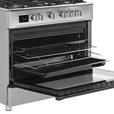 Kuchenka Gazowa 5-Palnikowa Cheff Modern z Piekarnikiem | RAVANSON KWGE-K90 CHEFF MODERN