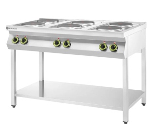 Kuchnia Elektryczna 6-Płytowa 15.6 kW | HENDI 226230