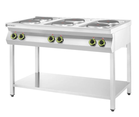 Kuchnia Elektryczna 6-Płytowa 15.6 kW | HENDI 226230