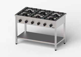 Kuchnia gazowa skręcana 1200x700x850 37.5 kW G20/20 mbar Gredil Stalgast 976621