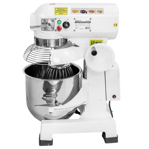Mikser planetarny z timerem 20l mptHE 20.6.1500 do ciasta MTP006126