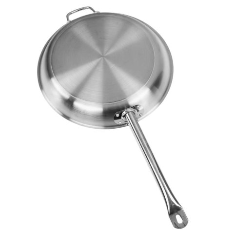 Patelnia ze stali nierdzewnej 36 cm duża MTP006195