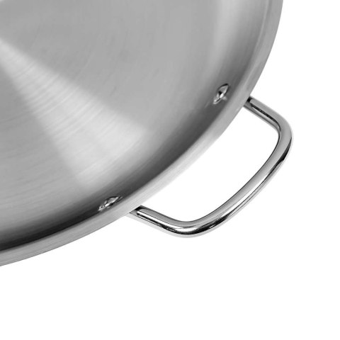 Patelnia ze stali nierdzewnej 36 cm duża MTP006195
