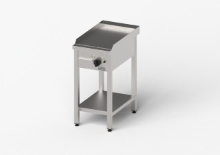 Płyta grillowa elektryczna ryflowana 400x700x850 4 kW 400V Gredil Stalgast 977302