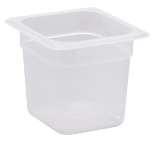 Pojemnik GN 1/6 polipropylenowy transparentny do żywności 2,2 l Cambro 66PP190