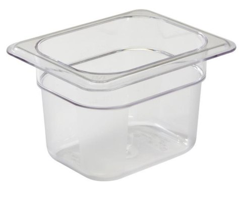 Pojemnik GN 1/8 h-100 mm transparentny poliwęglan Camwear Cambro Hendi 84CW135