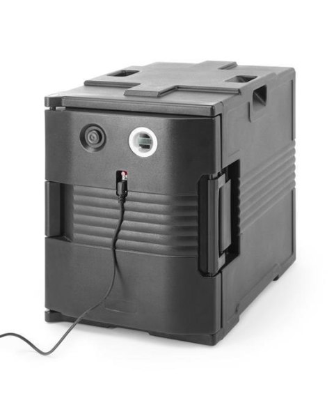 Pojemnik termoizolacyjny cateringowy z funkcją podgrzewania AmerBox GN 1/1 477x680x620