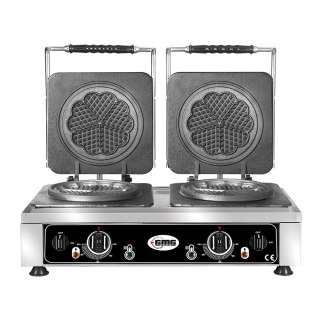 Profesjonalna Gofrownica Elektryczna Podwójna 2200W+2200W GMG KGW 21 M